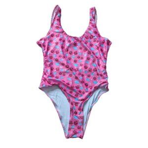 NWT Little Victory x Hayley Elsaesser Dark Cherry Print One Piece Swimsuit
